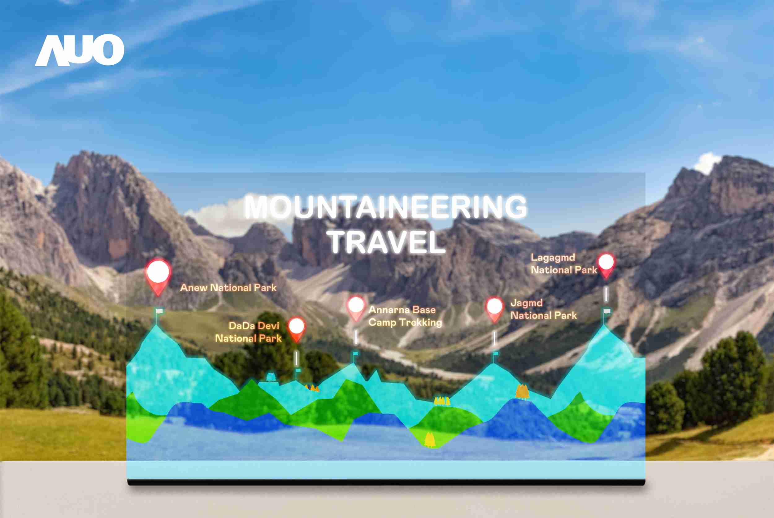 YAXIN111展示全球单片尺寸最大(*)42吋透明Micro LED显示器拼接而成的〝64吋透明Micro LED显示器〞，，，具备高透明度、、、、1,000 nits高亮度、、广色域、、、采用三边无边框的无缝拼接等多重特色，，，呈现超高清、、细腻画质而不遮挡后方视觉，，满足层峰需求，，，，可广泛运用于零售、、、艺术展览或商业空间等场域